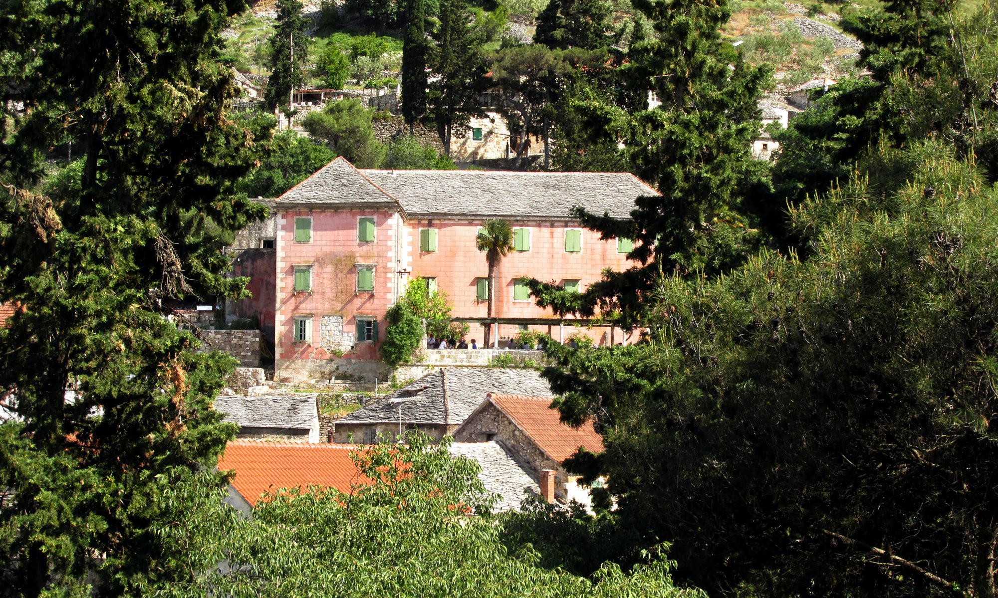 Traditional Stone House in a Croatian Village